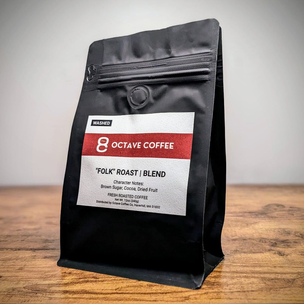 Octave "Folk" Blend, Ethiopia & Guatemala (Light-Medium Roast) - Octave Coffee Co.