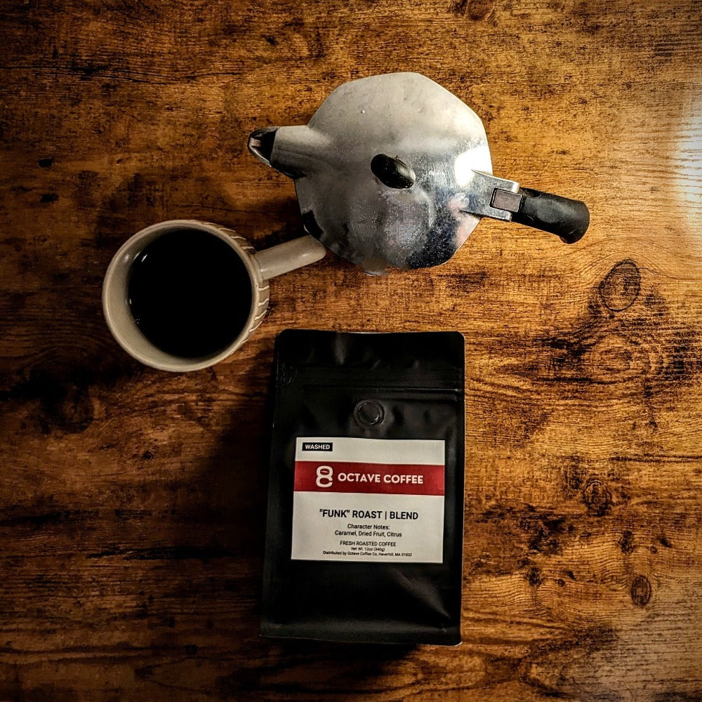 Octave "Funk" Blend, Guatemala & Ethiopia (Medium-Dark Roast) - Octave Coffee Co.