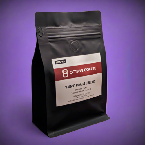 Octave "Funk" Blend, Guatemala & Ethiopia (Medium-Dark Roast) - Octave Coffee Co.